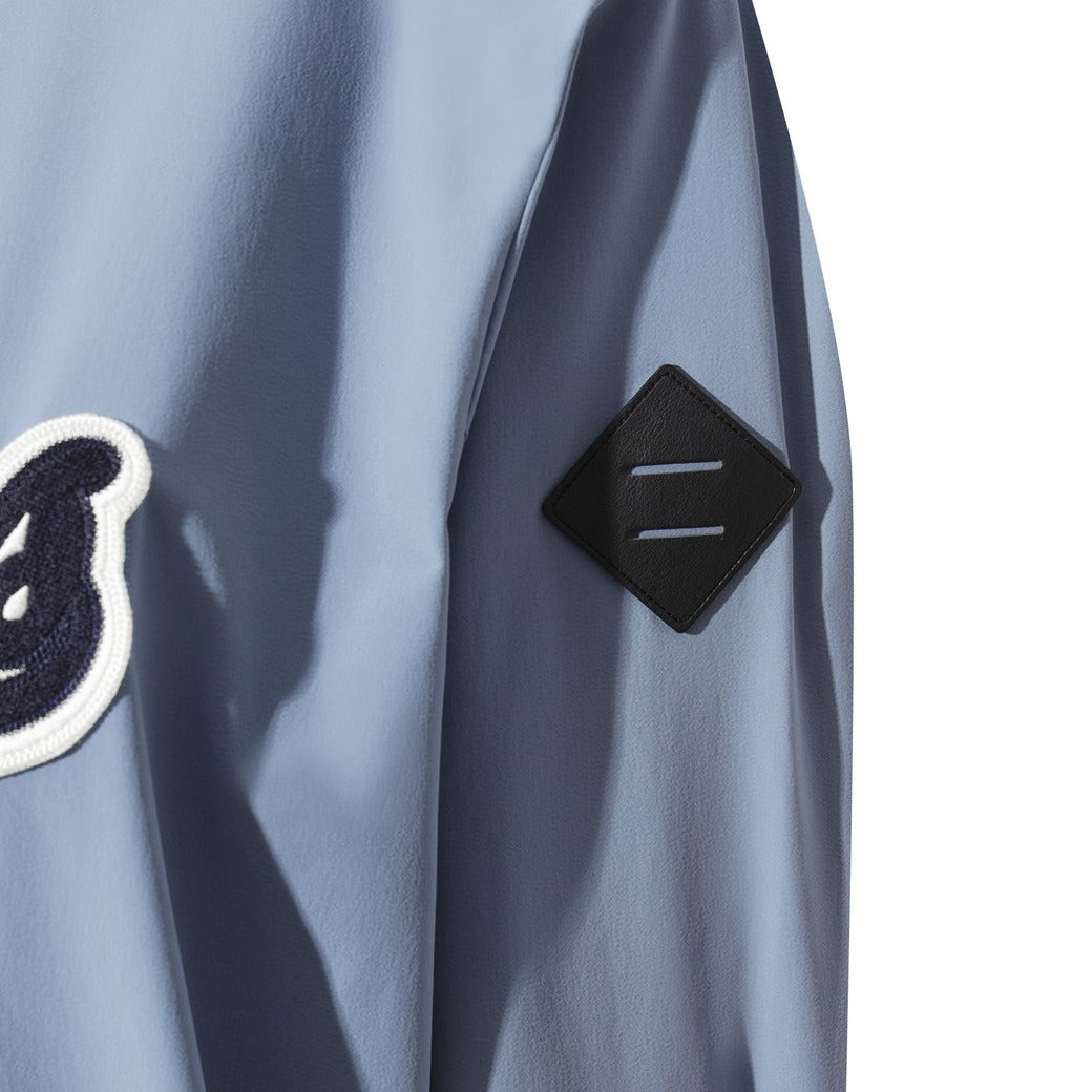 【WAAC X JONES】WOMEN カーブロゴプルオーバー サックスブルー