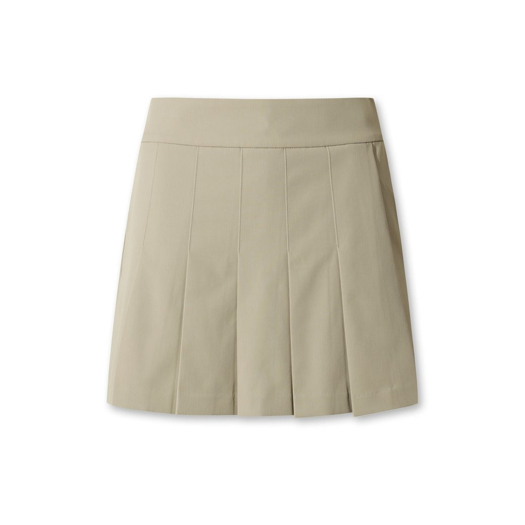 【WAAC X JONES】WOMEN プリーツショーツ ベージュ