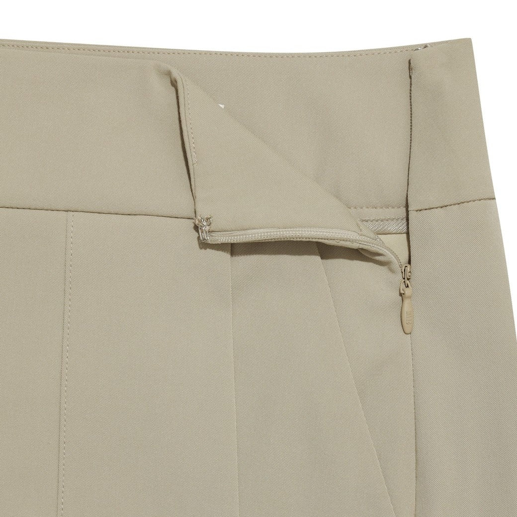 【WAAC X JONES】WOMEN プリーツショーツ ベージュ