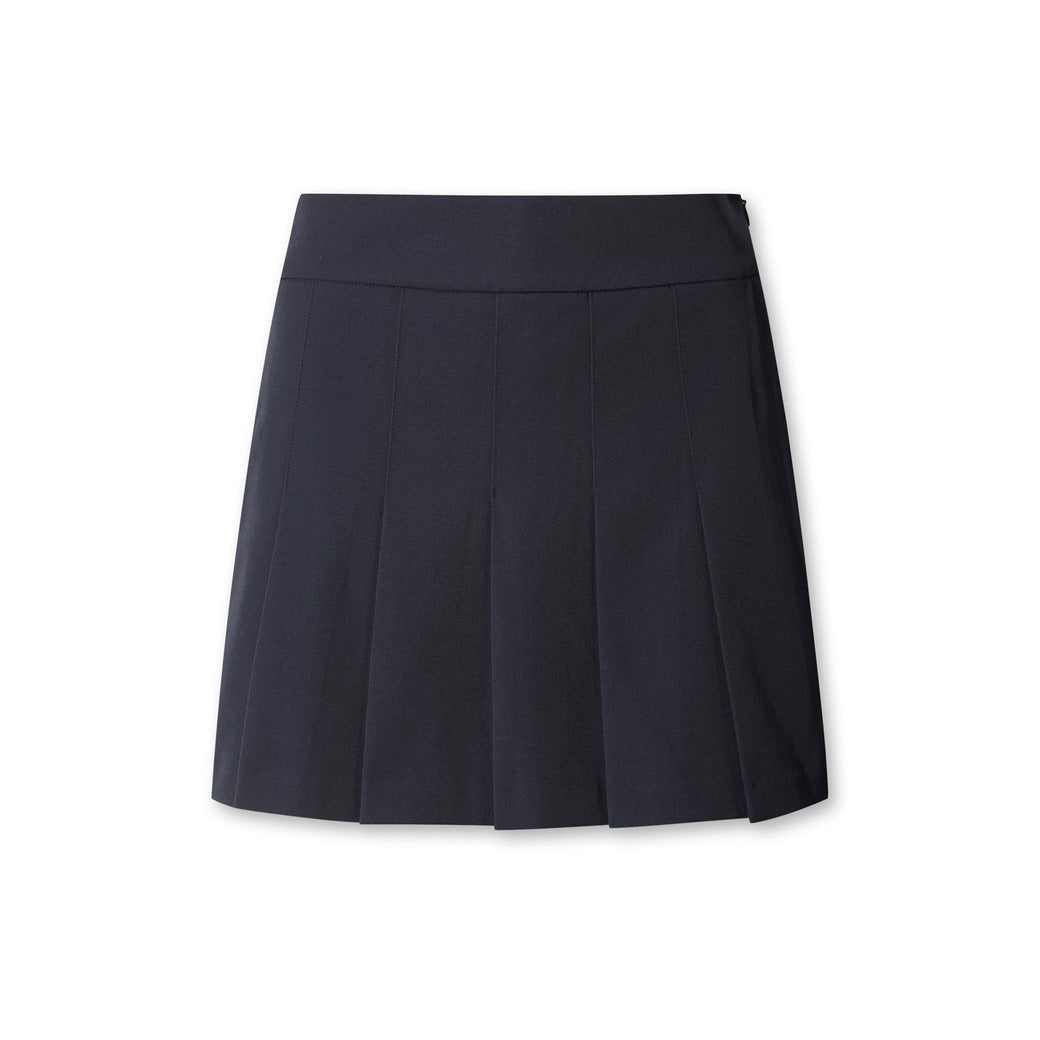 【WAAC X JONES】WOMEN プリーツショーツ ネイビー