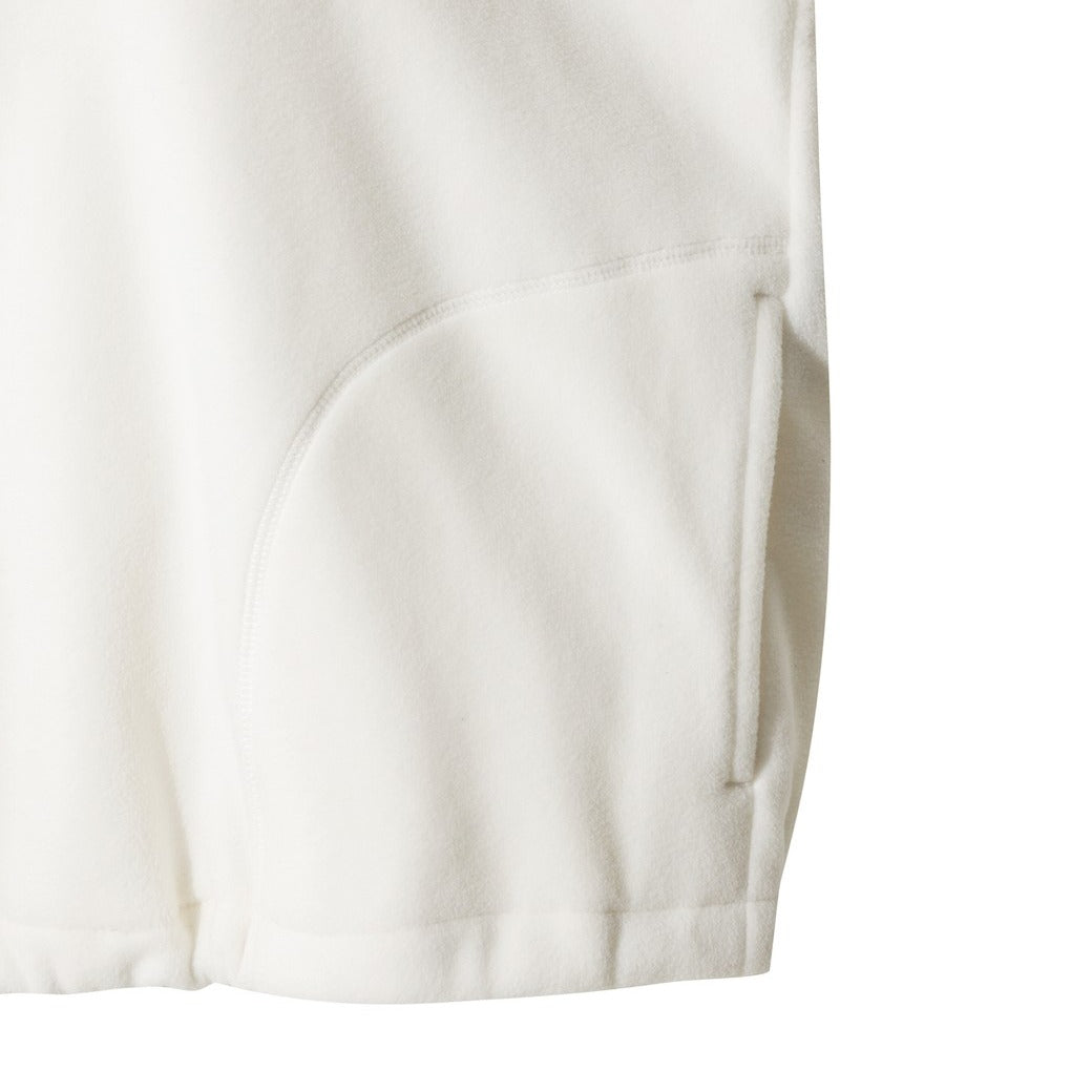 【WAAC X JONES】WOMEN レトロフリースプルオーバー アイボリー