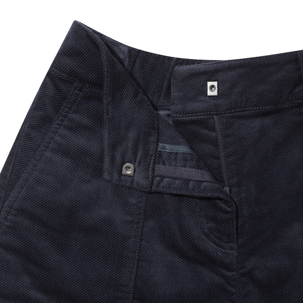 【WAAC X JONES】WOMEN コーデュロイショーツ ネイビー
