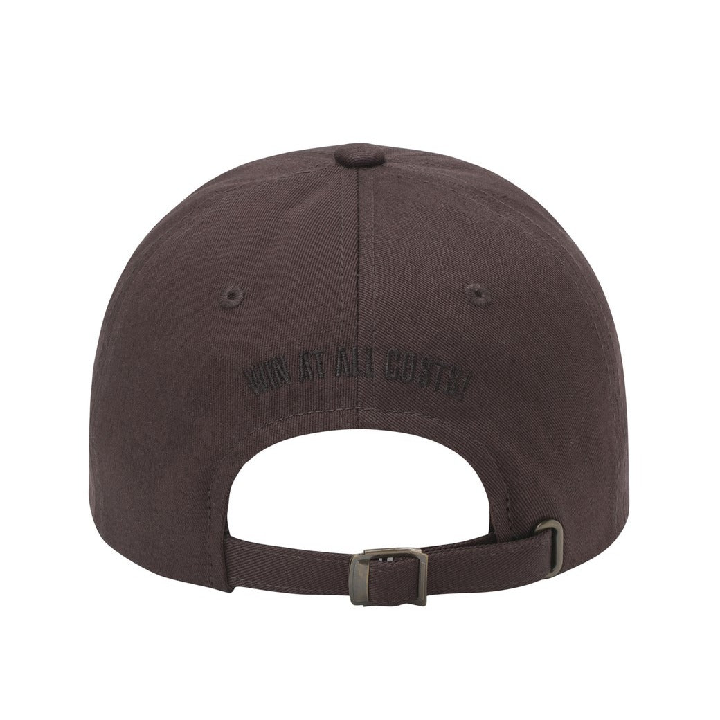 【WAAC X JONES】UNISEX タイポグラフィーキャップ ブラウン