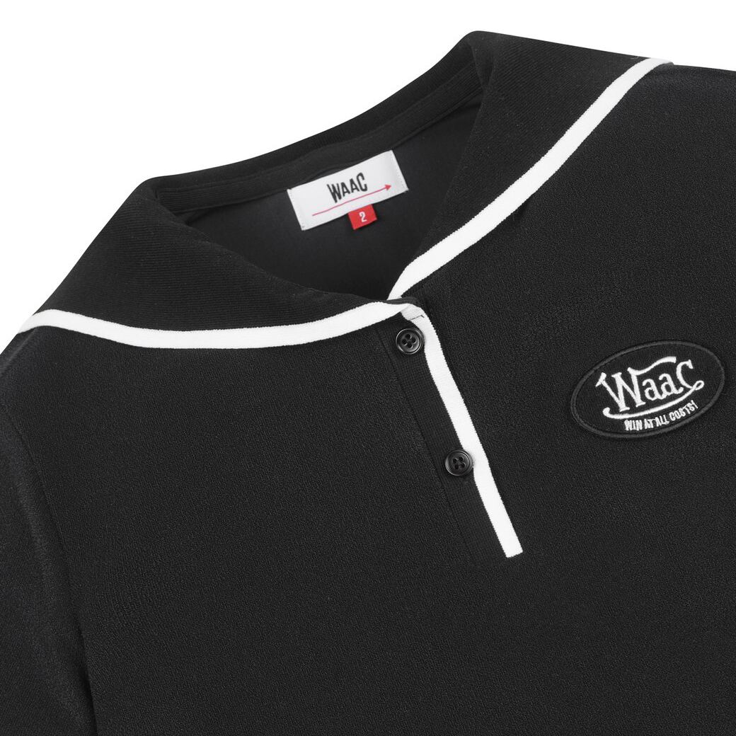 【人気商品】WOMENS 半袖セーラーTシャツ ブラック/072332069