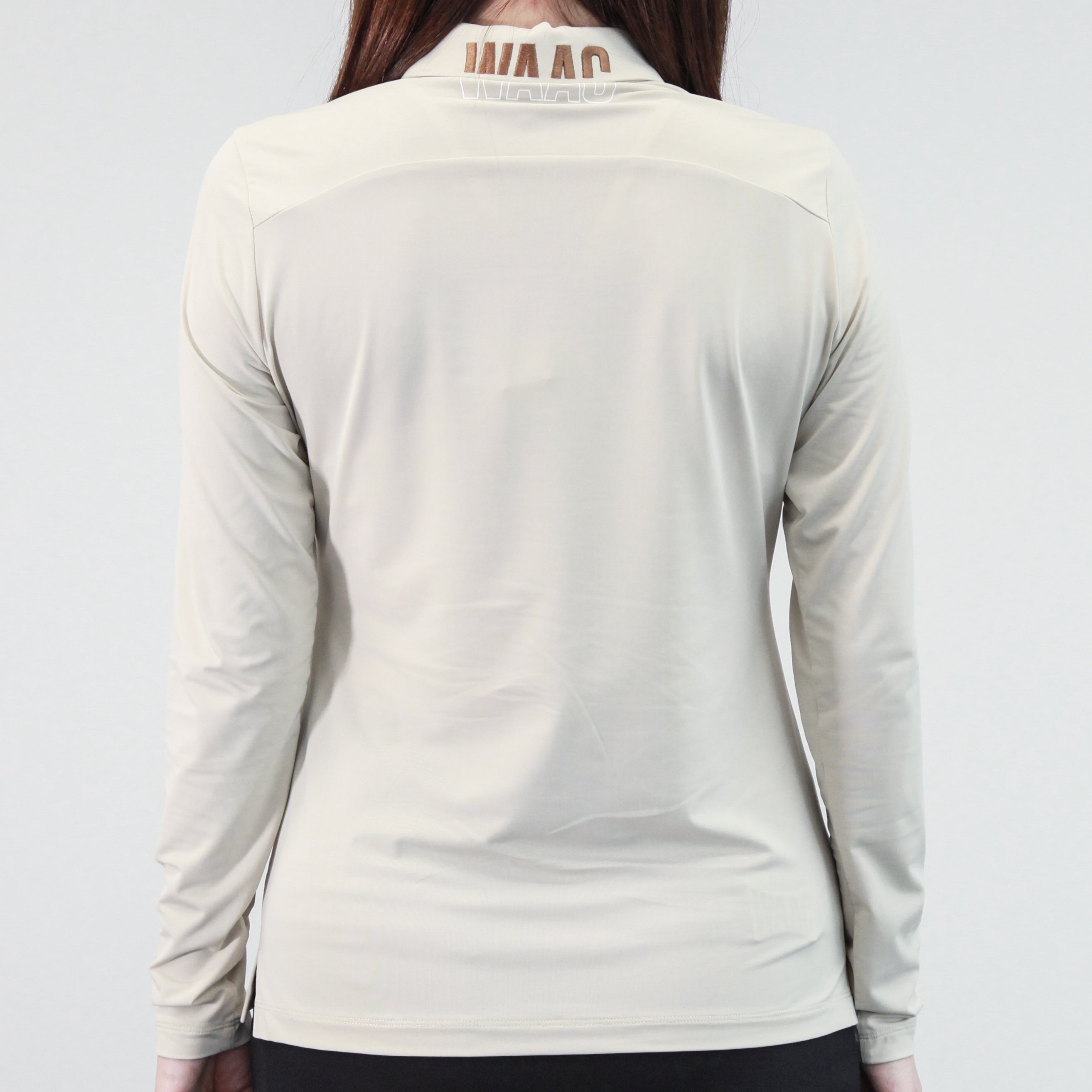 WOMENS CORDURAベア天竺 長袖シャツ ホワイト/072232051