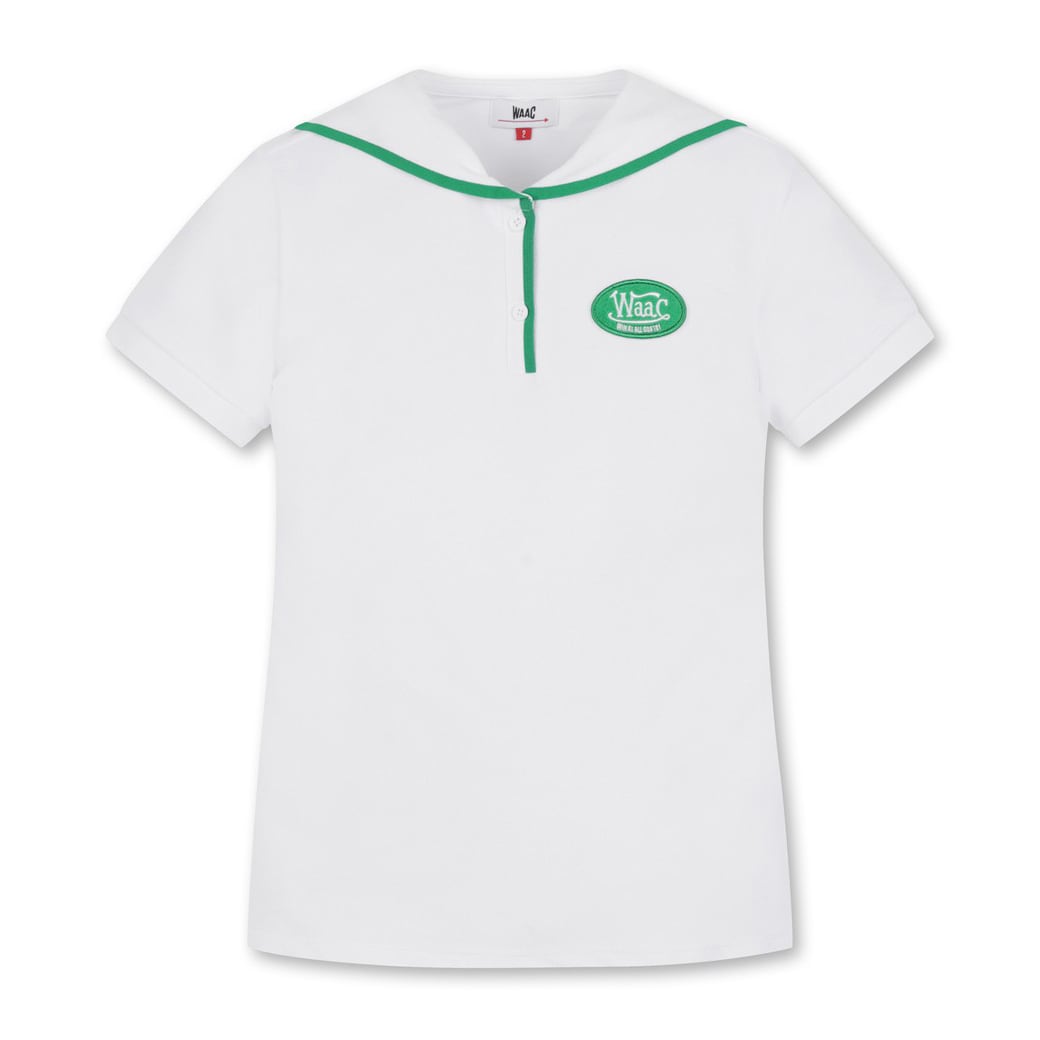 WOMEN セーラーTシャツ ホワイト