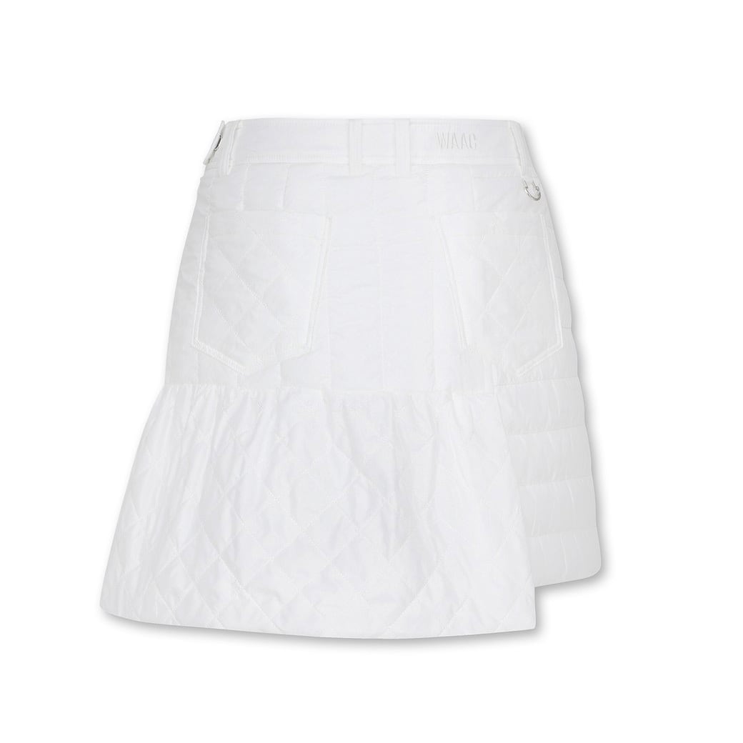 WOMEN キルティングダウンキュロットスカート