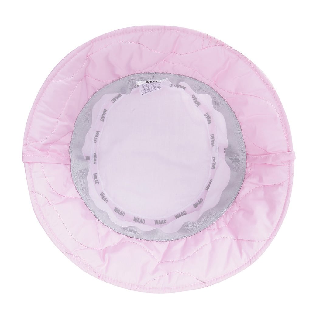 WOMEN ウェーブキルティングバケットハット