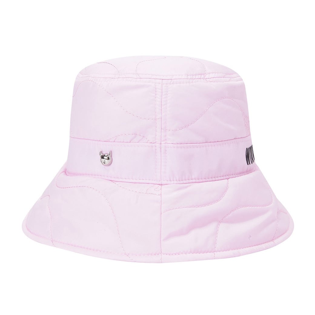 WOMEN ウェーブキルティングバケットハット