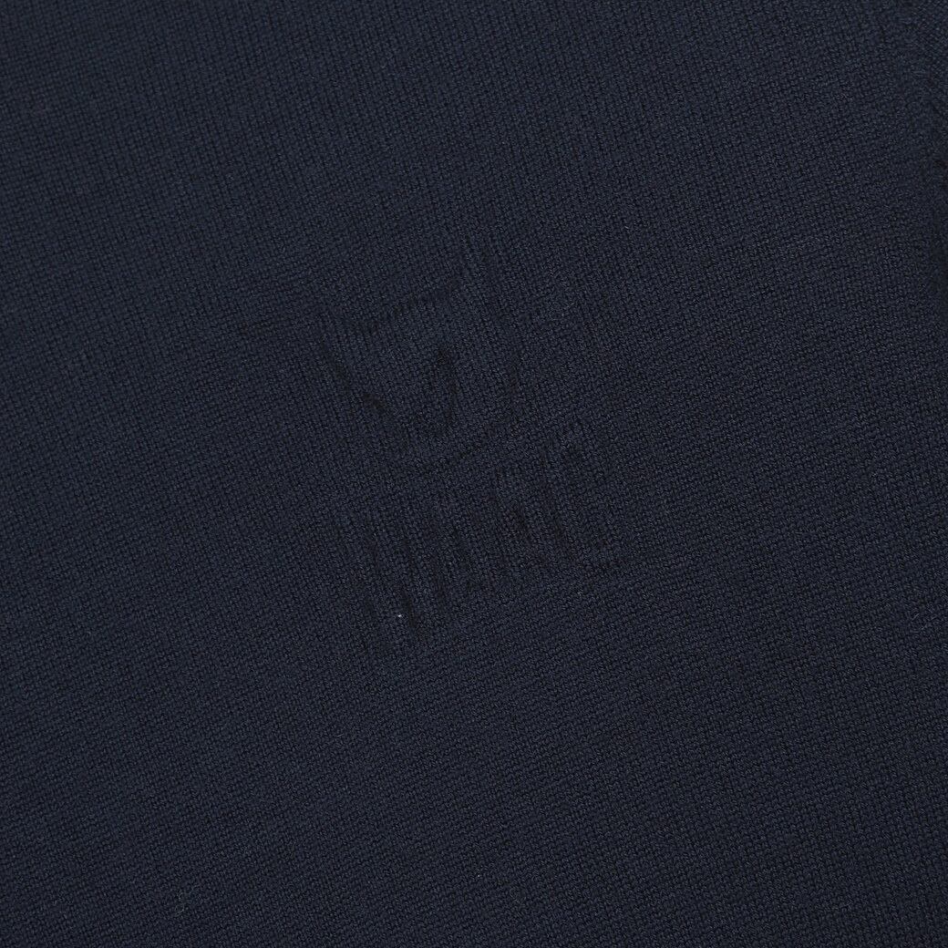 MEN エンボスソリッドセーター