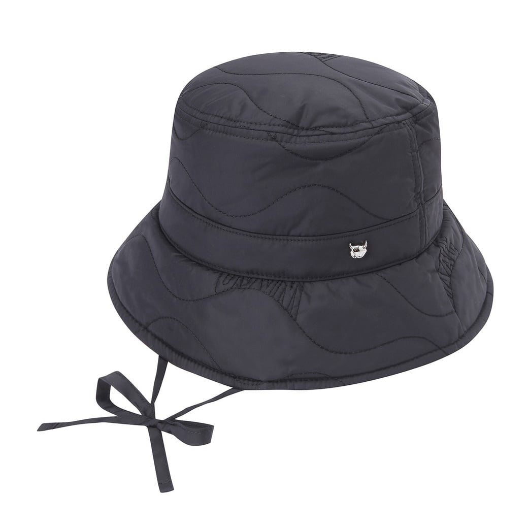 WOMEN ウェーブキルティングバケットハット
