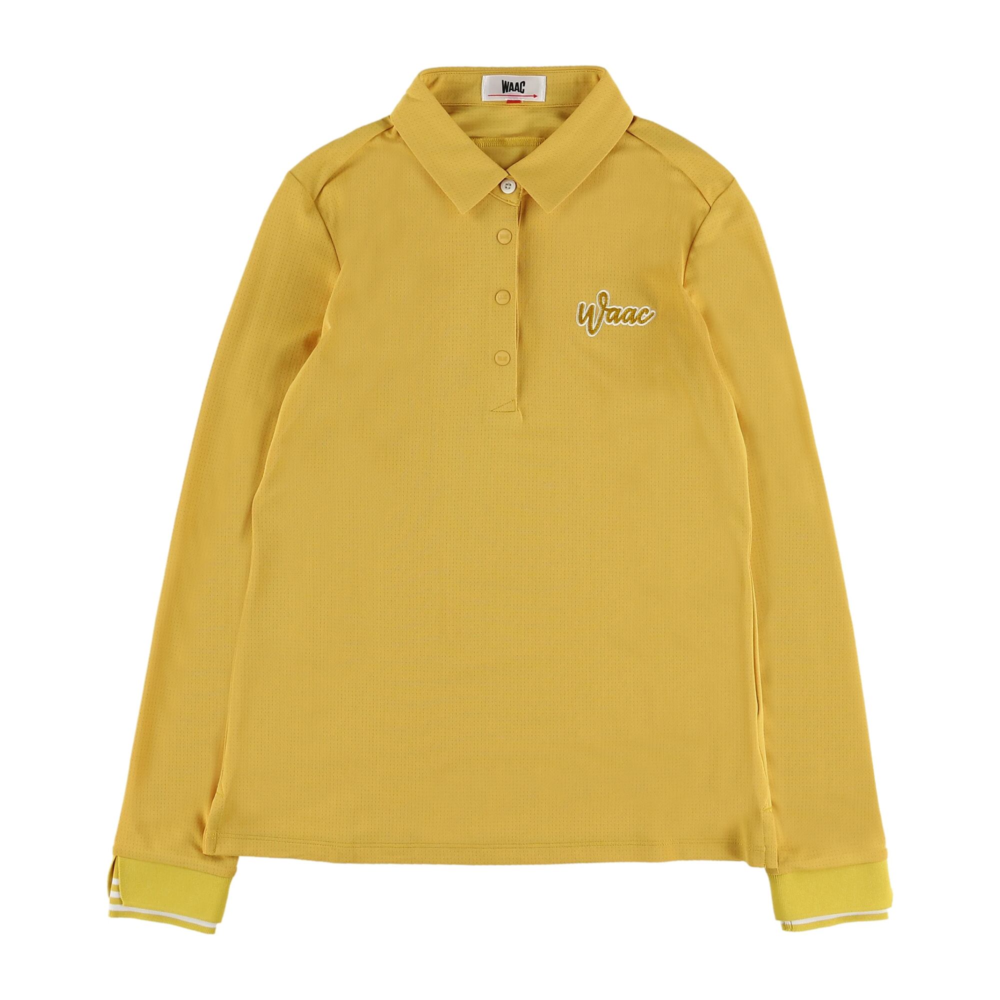 WOMEN ドットメッシュハーフ 長袖シャツ