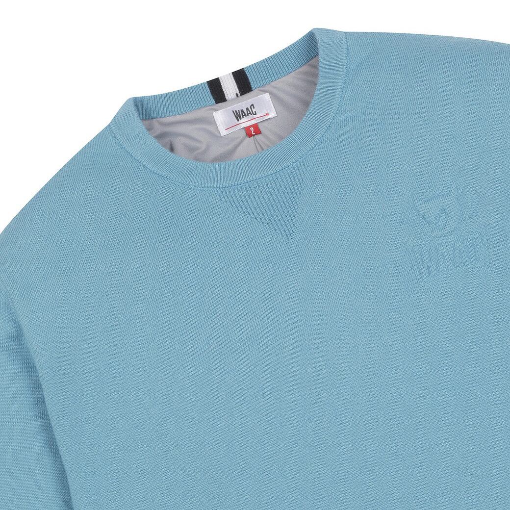 MEN エンボスソリッドセーター