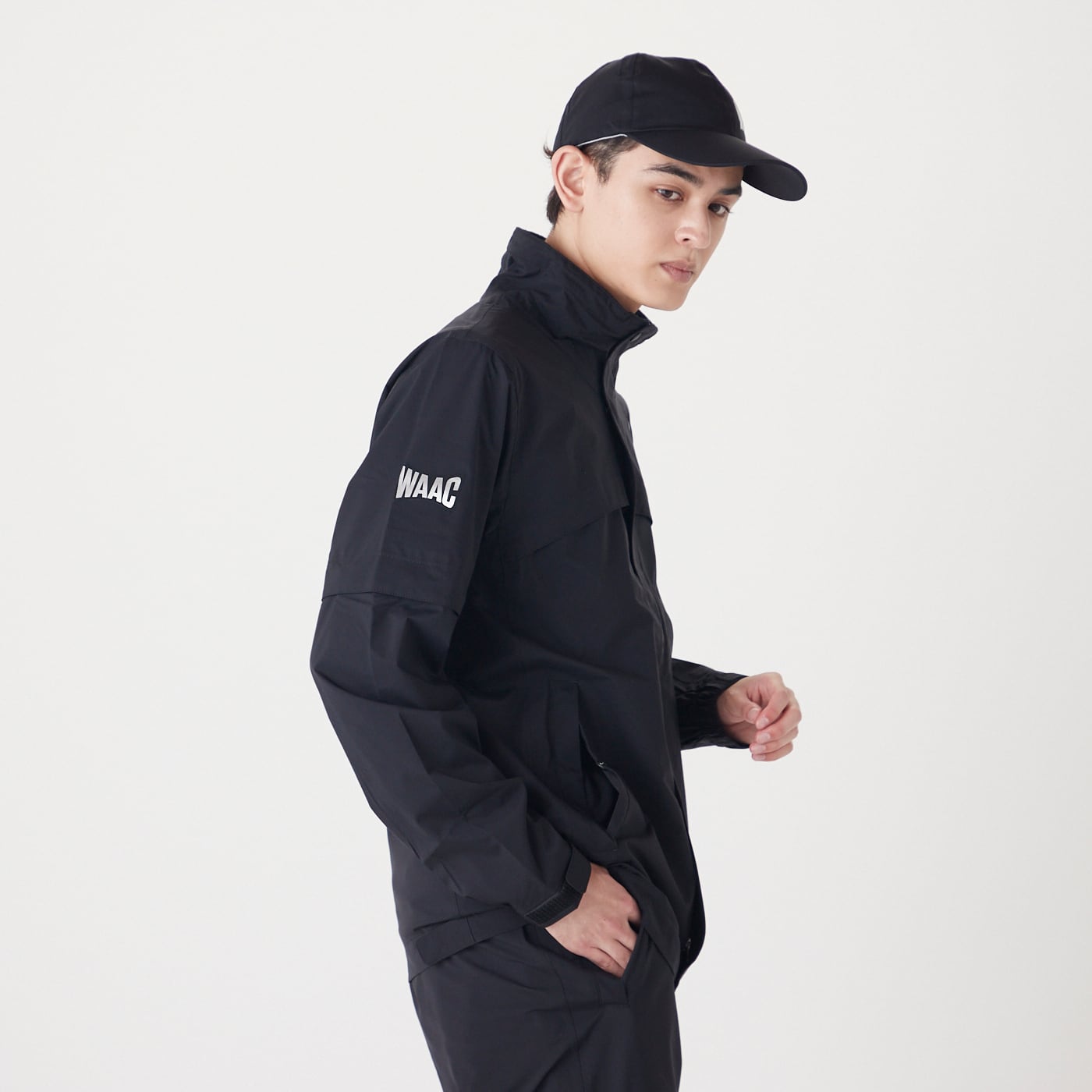 MENS レインウェア ブラック/072222110
