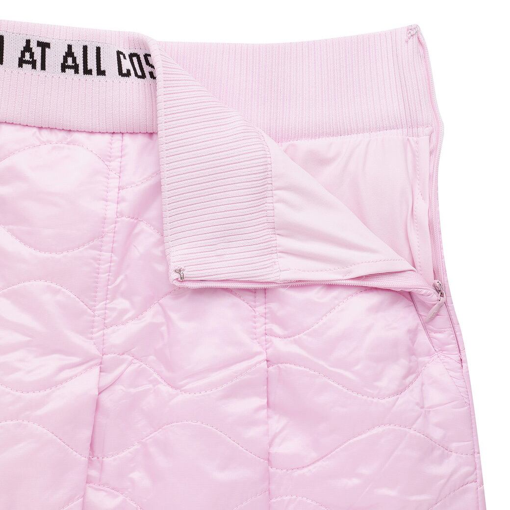 WOMEN パッド入り プリーツキュロットスカート