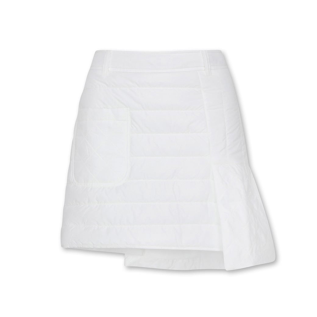 WOMEN キルティングダウンキュロットスカート