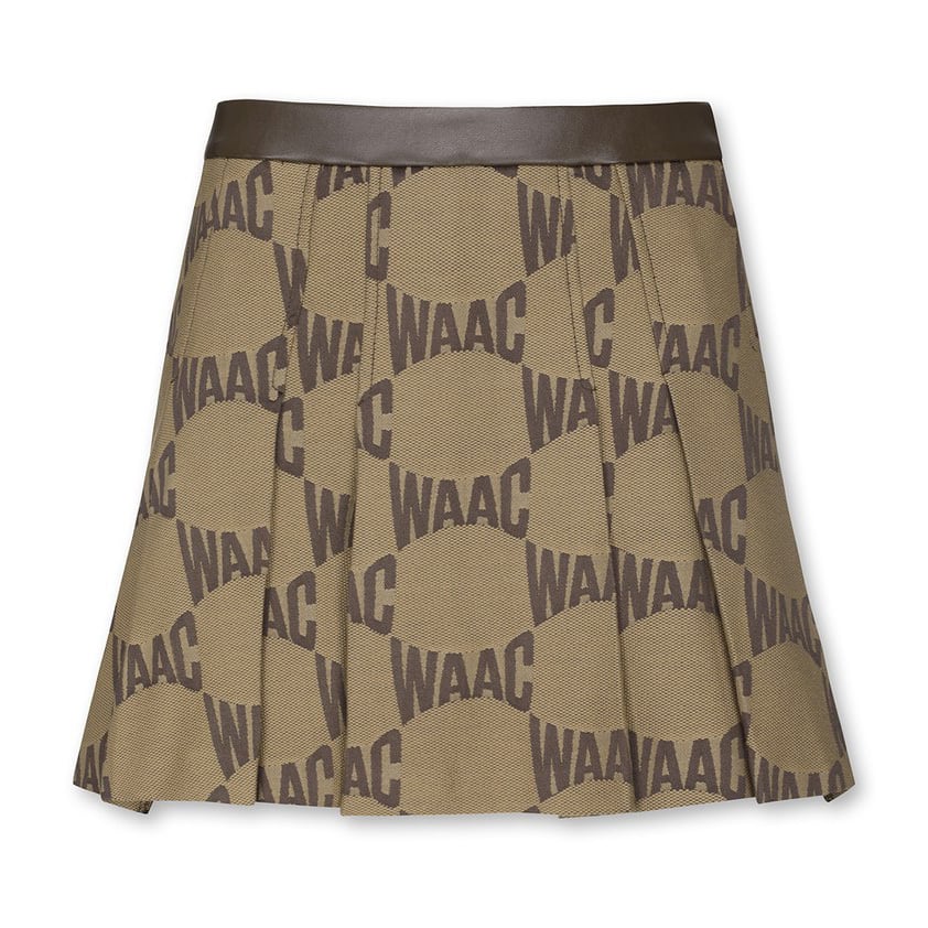 WOMENS モノグラムジャカードプリーツキュロットスカート/072324372