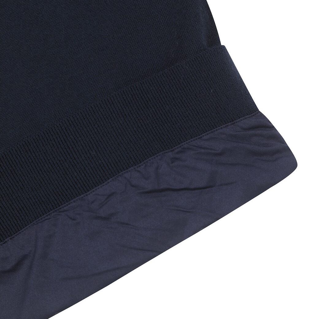 MEN エンボスソリッドセーター