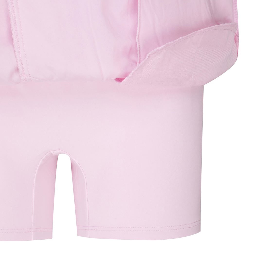 WOMEN パッド入り プリーツキュロットスカート