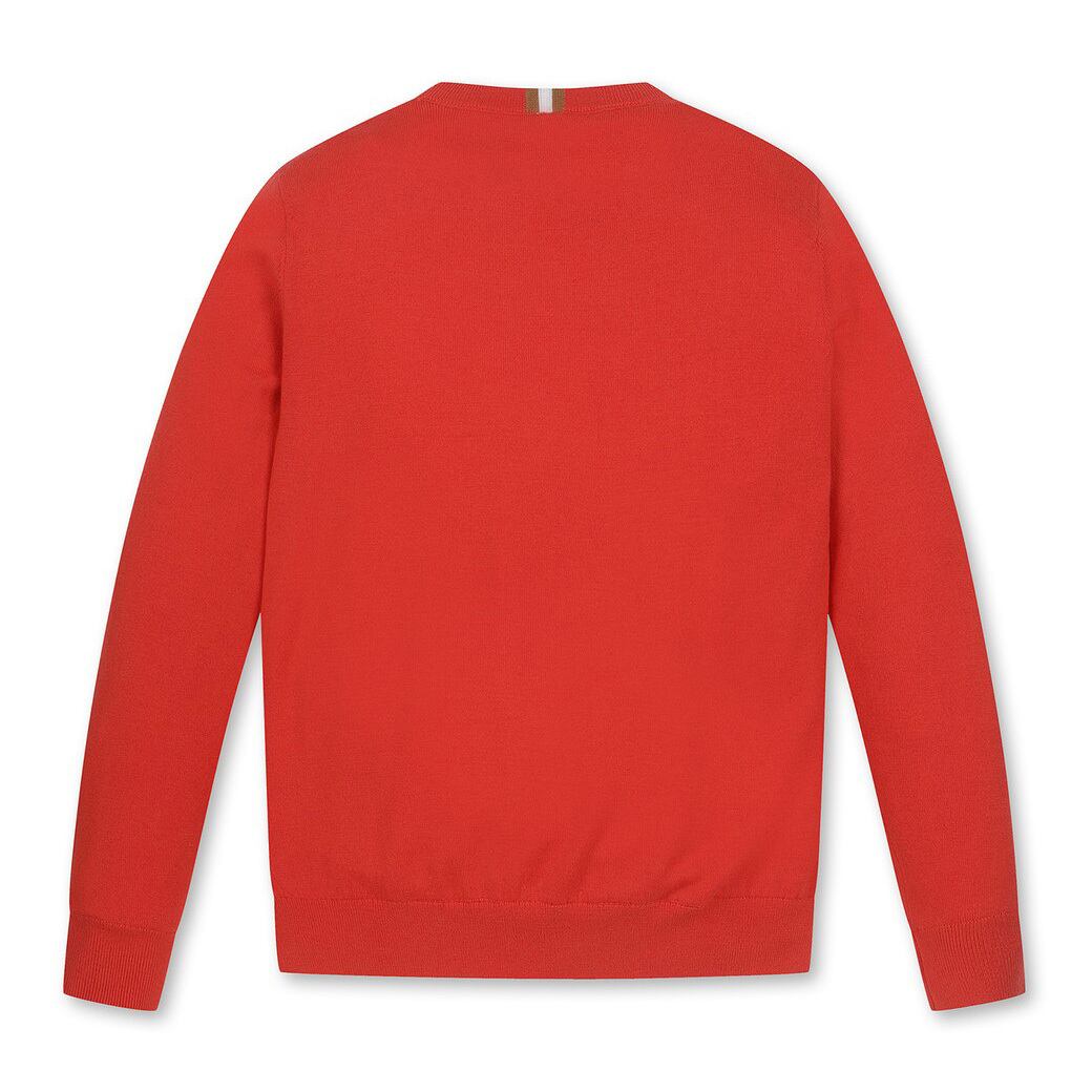 MEN エンボスソリッドセーター