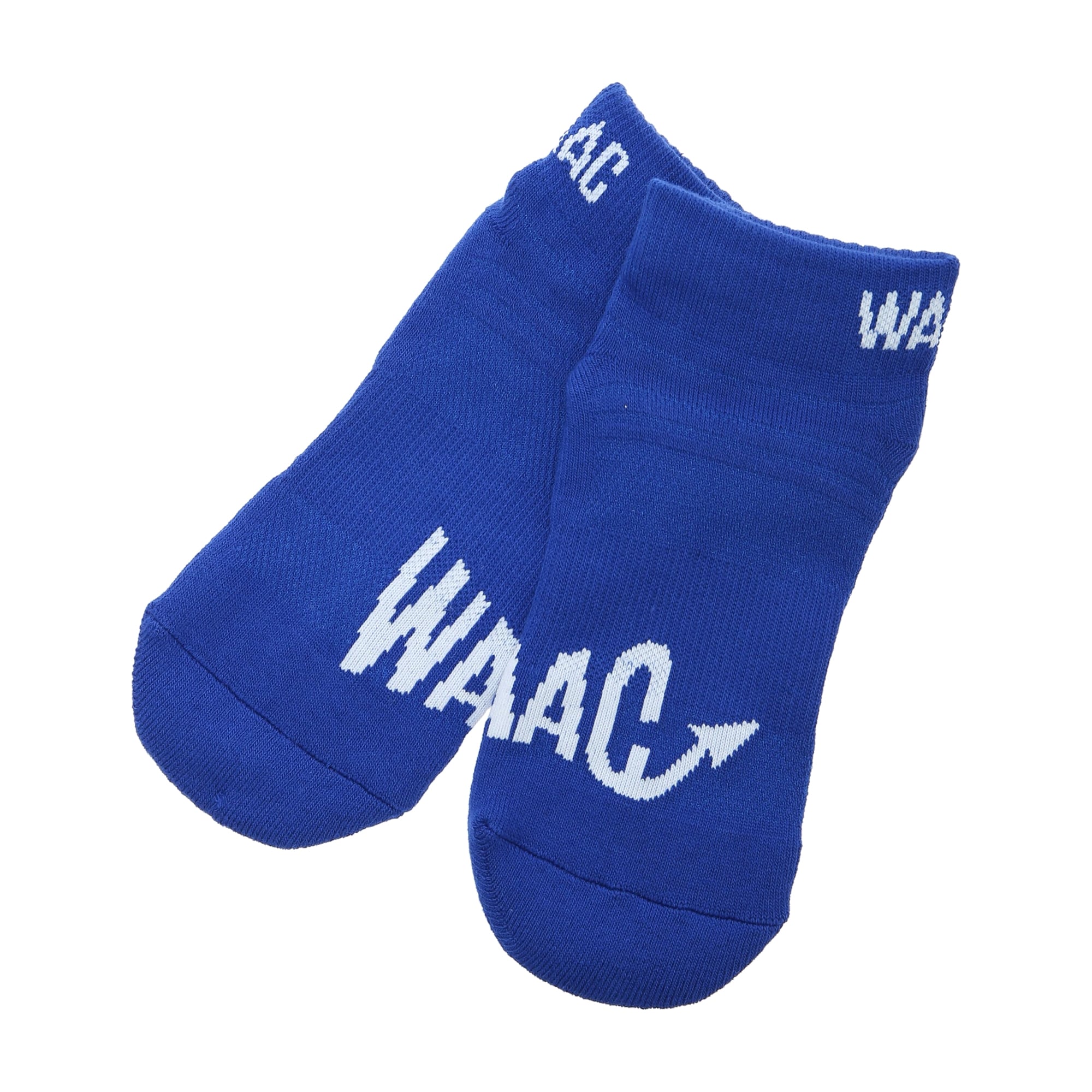 WOMEN ヒールプロテクト 3Dショートソックス ブルー