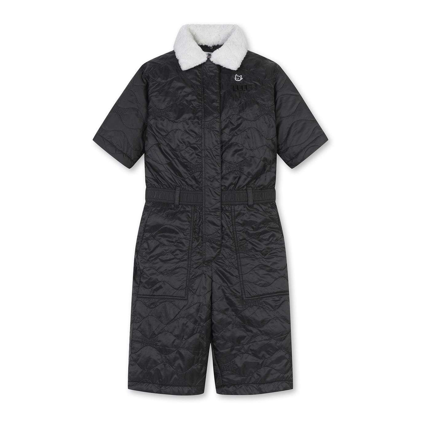 WOMEN ウェーブキルティングパッド入りスーツ