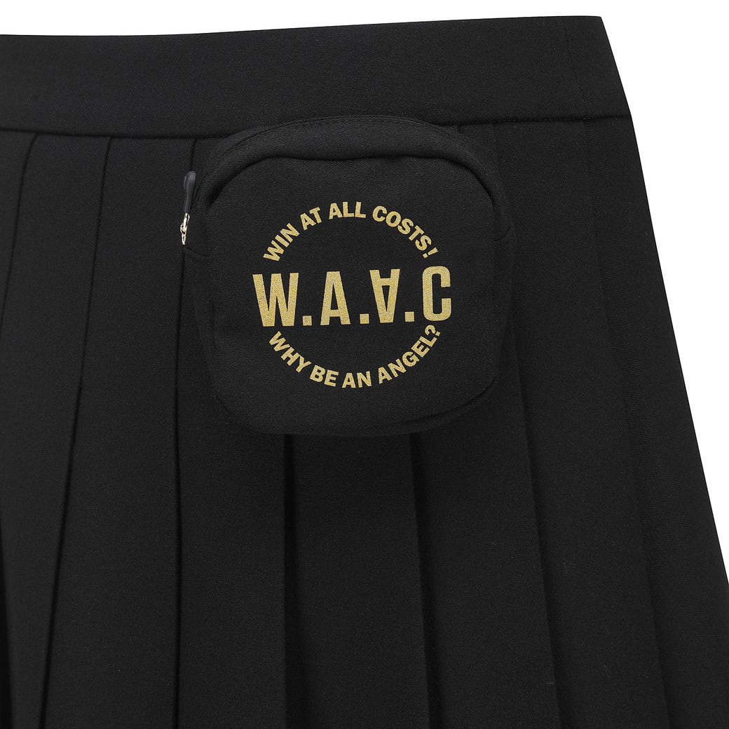 WOMEN ゴールドポイント プリーツキュロットスカート