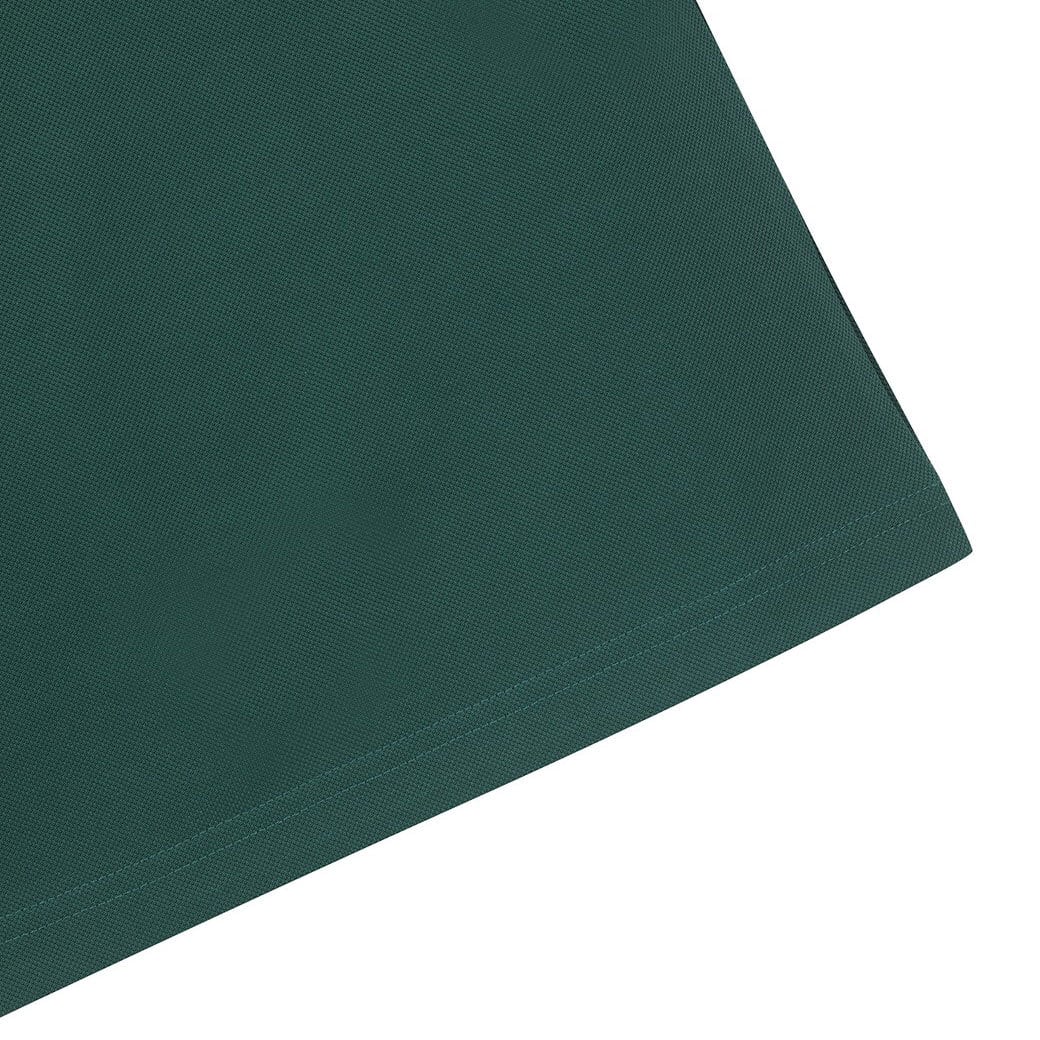 MEN ソリッド半袖ポロシャツ モスグリーン