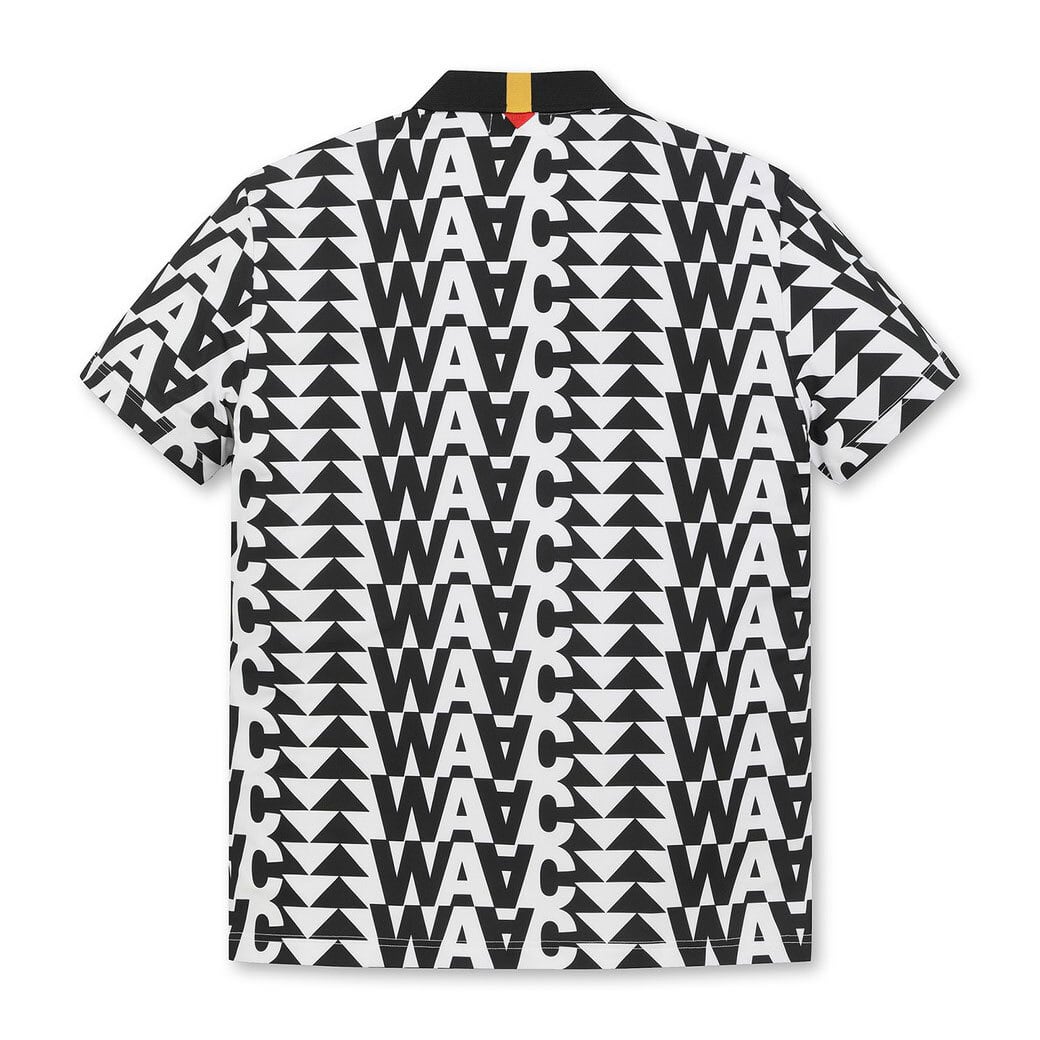 MEN シーズンパターン 半袖ポロシャツ