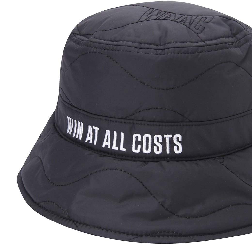 WOMEN ウェーブキルティングバケットハット