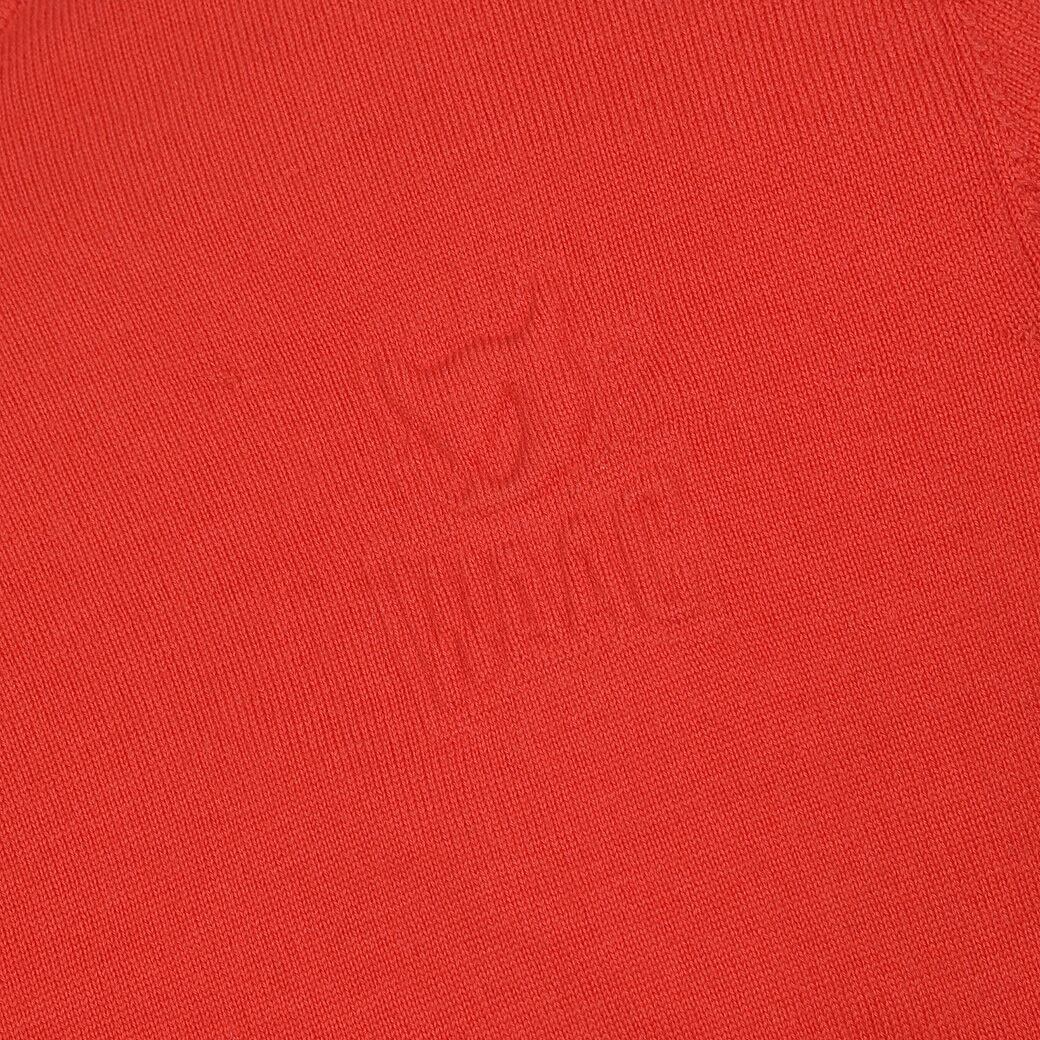 MEN エンボスソリッドセーター