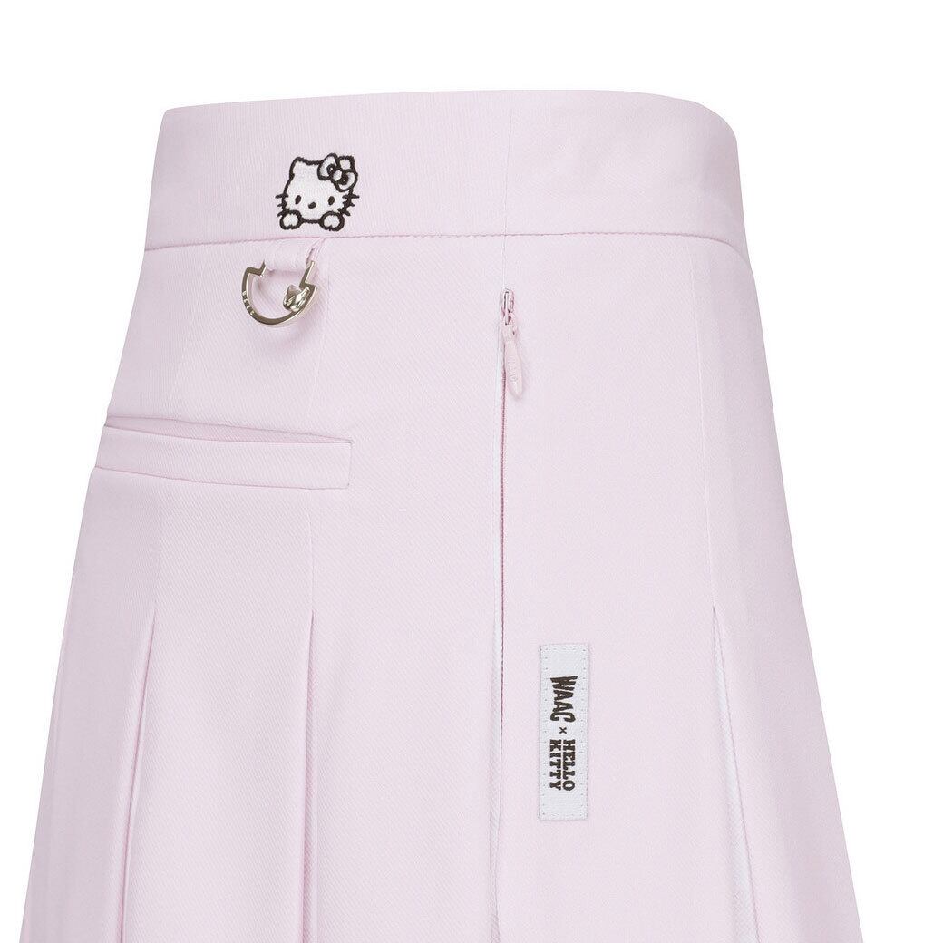 WOMEN プリーツスカート ピンク