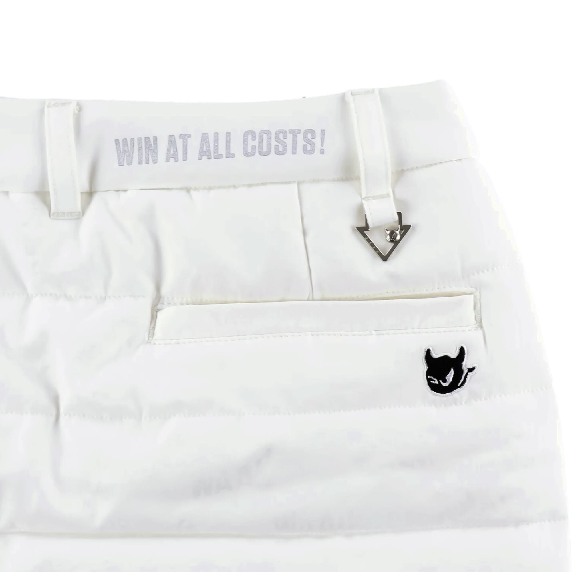 WOMEN 中綿ロゴエンボス スカート