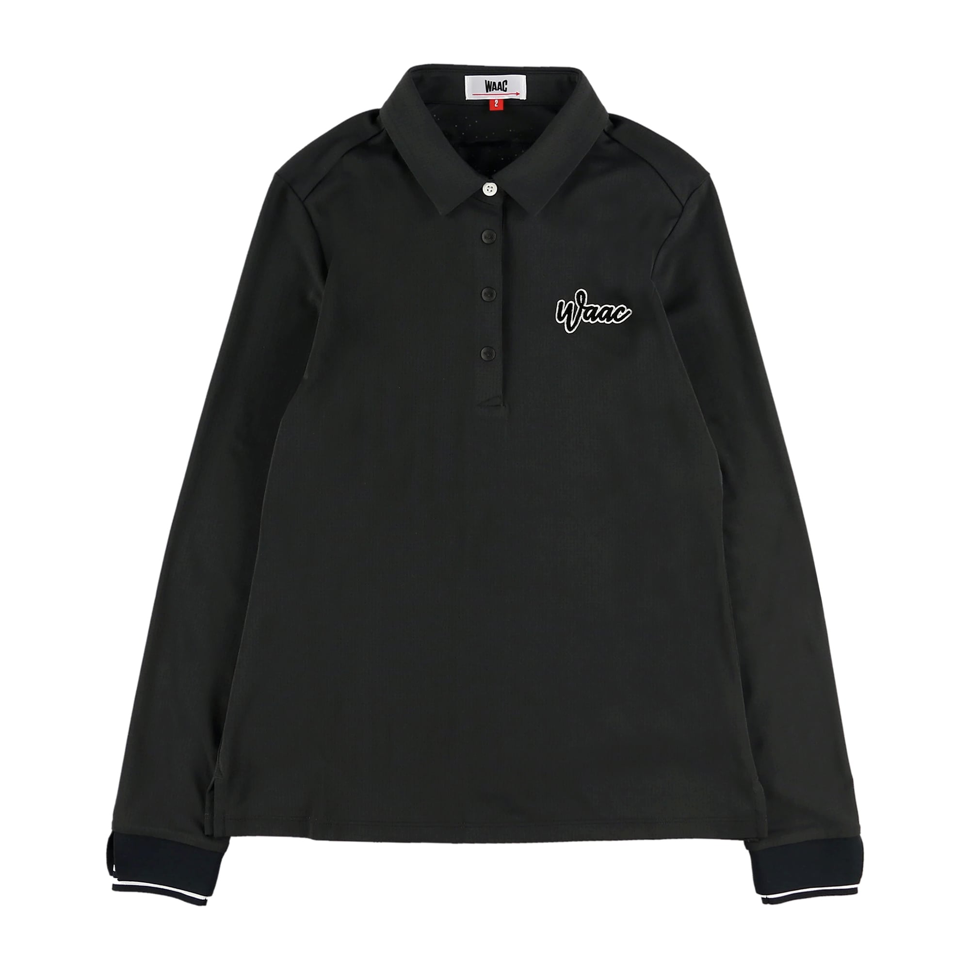 【伸縮性抜群】WOMENS ドットメッシュハーフ 長袖シャツ/072224052