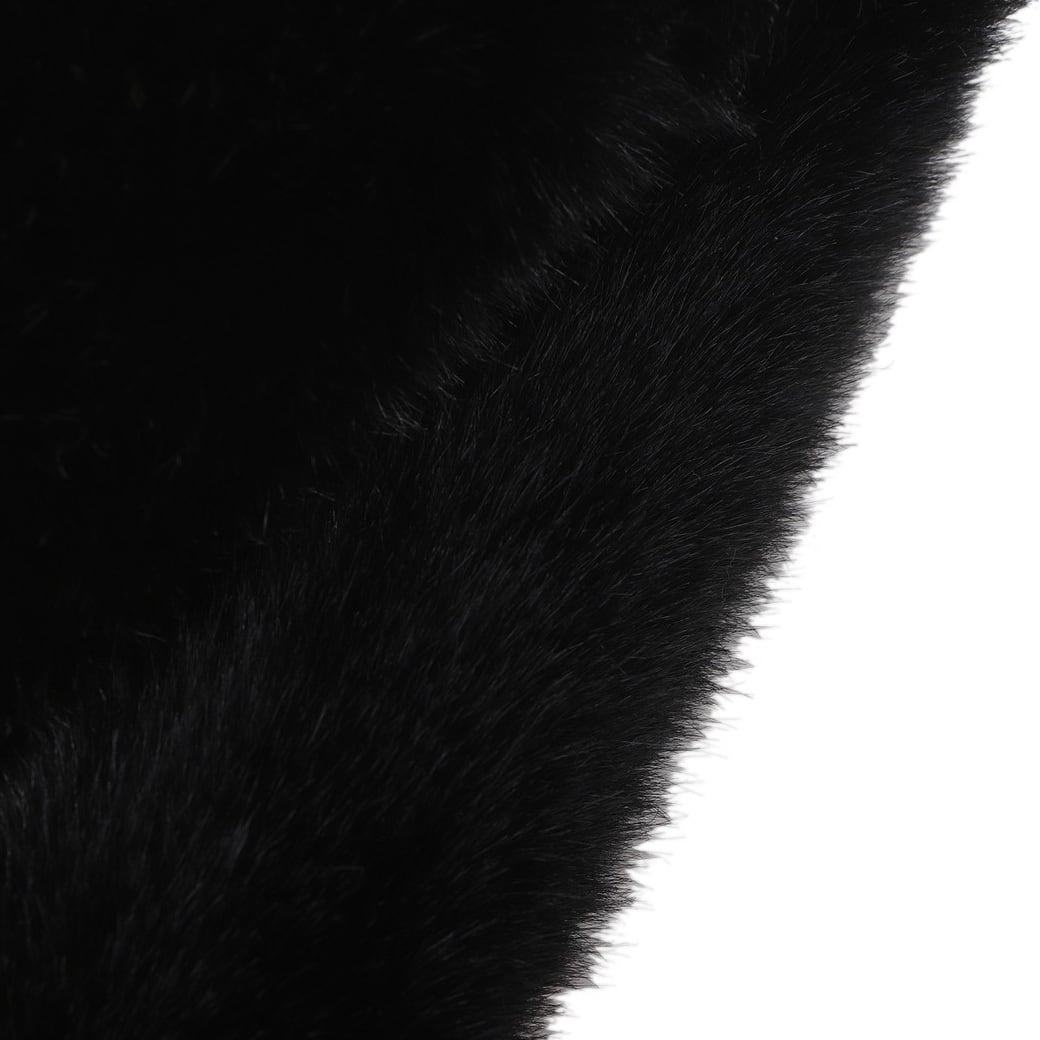 WOMEN エコファープチネックウォーマーブラック