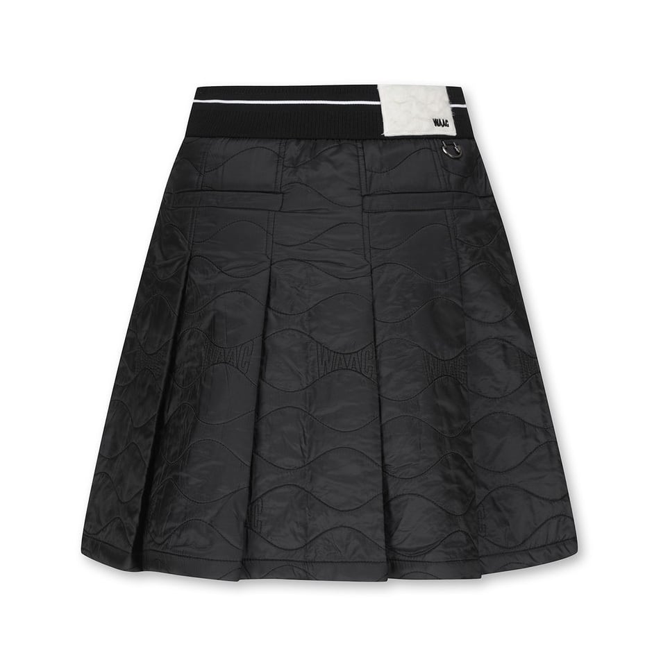 WOMEN パッド入り プリーツキュロットスカート