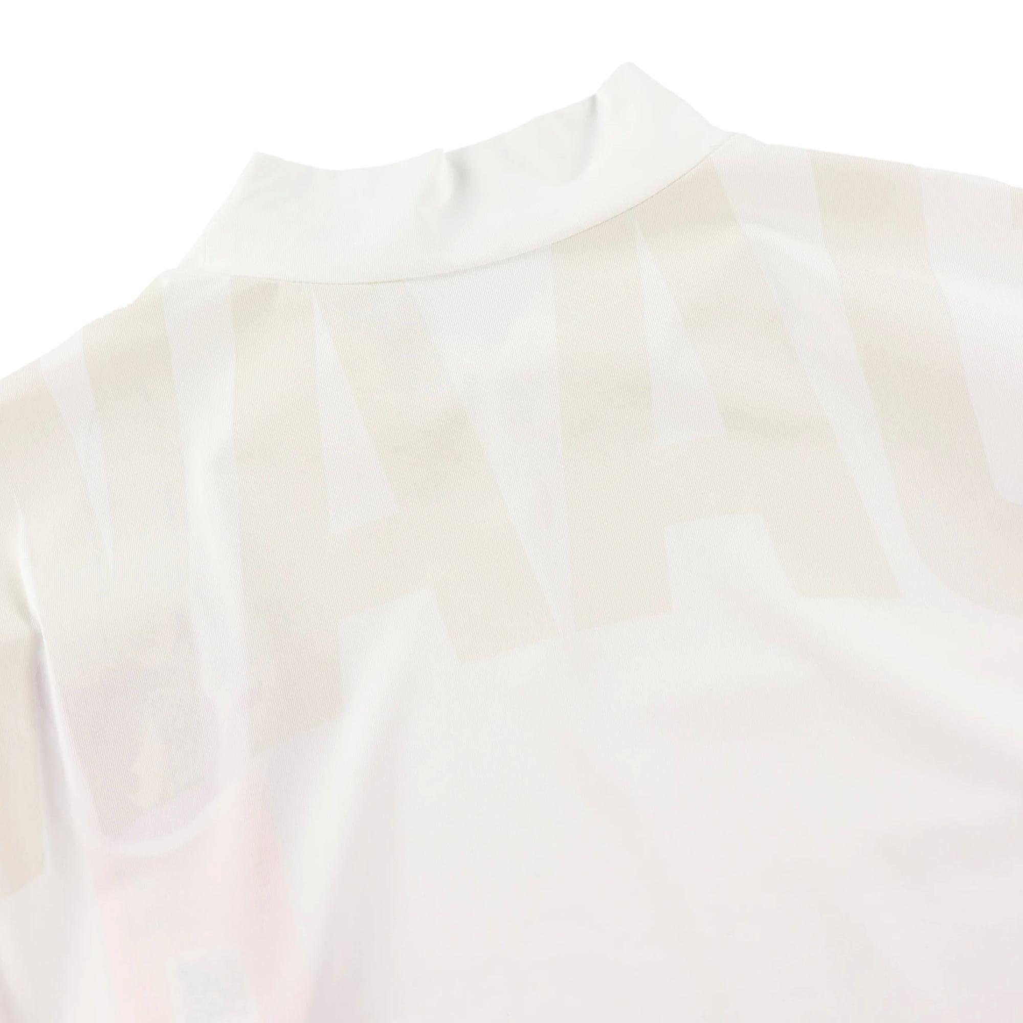 【接触冷感素材】WOMENS CORDURAベア天竺 長袖モックネック ホワイト/072232052
