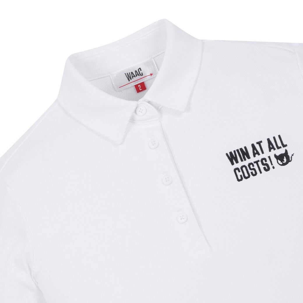 WOMEN 7分袖ポロシャツ