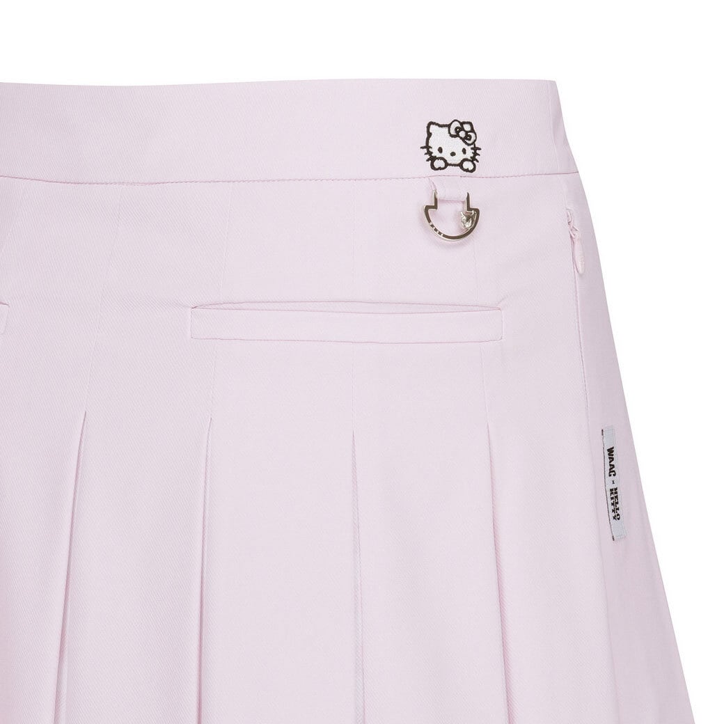 WOMEN プリーツスカート ピンク