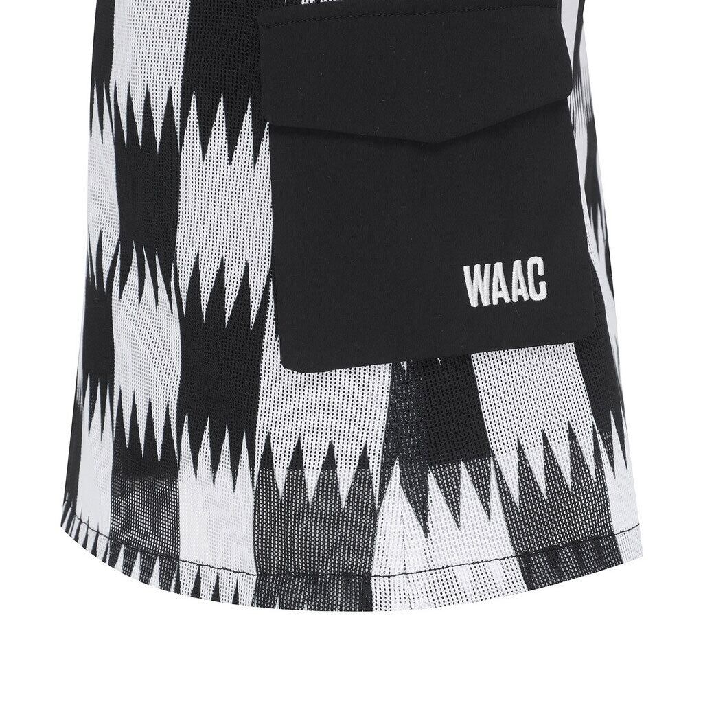 WOMENS シーズンパターンメッシュスカート ブラック /072322359