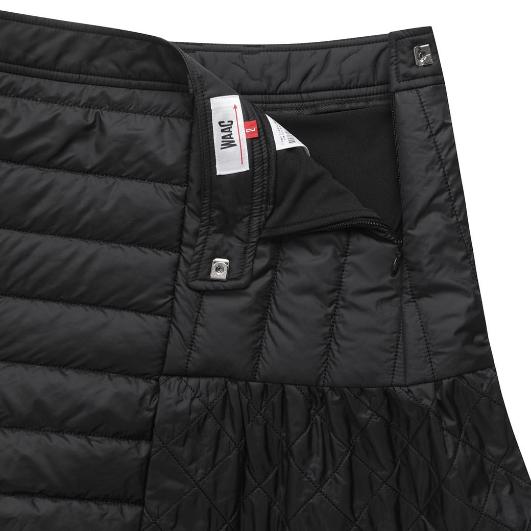 WOMEN キルティングダウンキュロットスカート