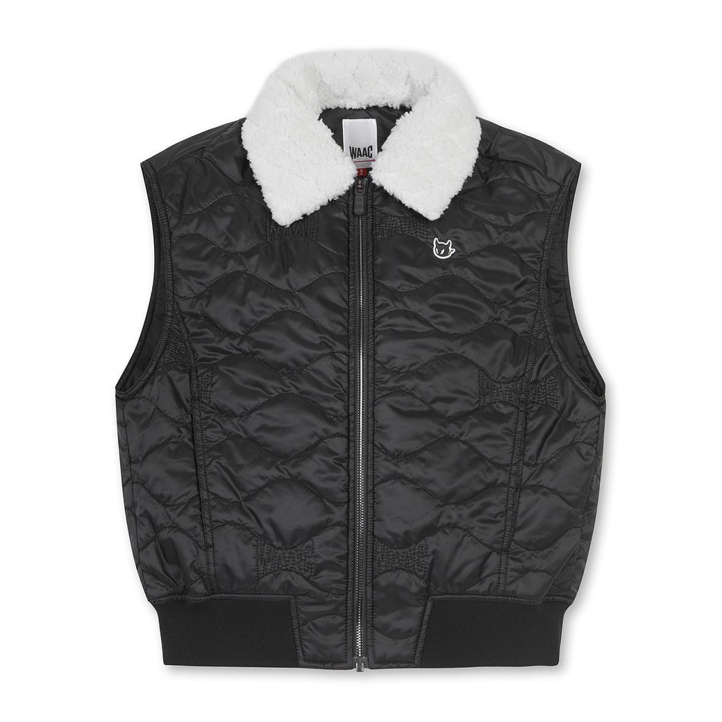 WOMEN キルティングショートベスト