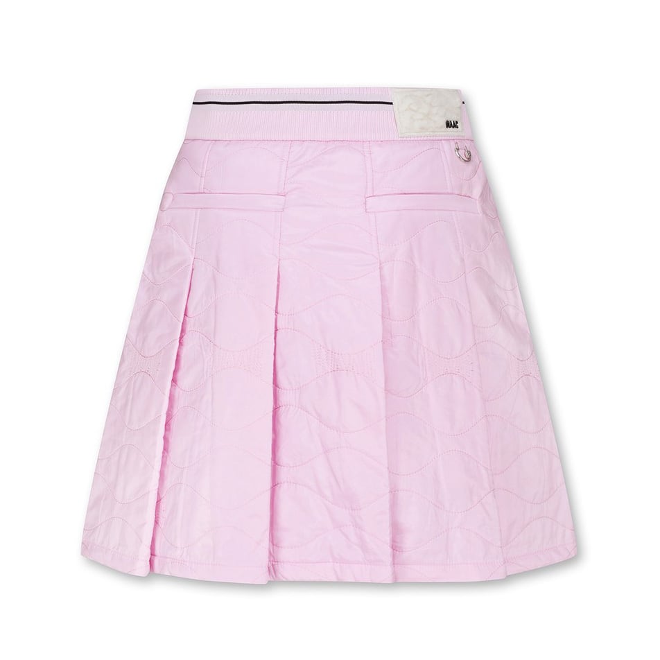 WOMEN パッド入り プリーツキュロットスカート