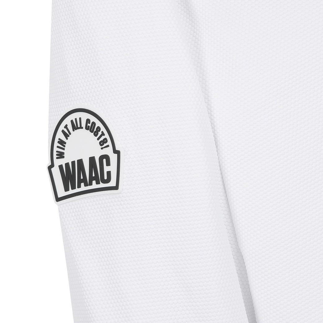 MEN ロングスリーブポロシャツ ホワイト