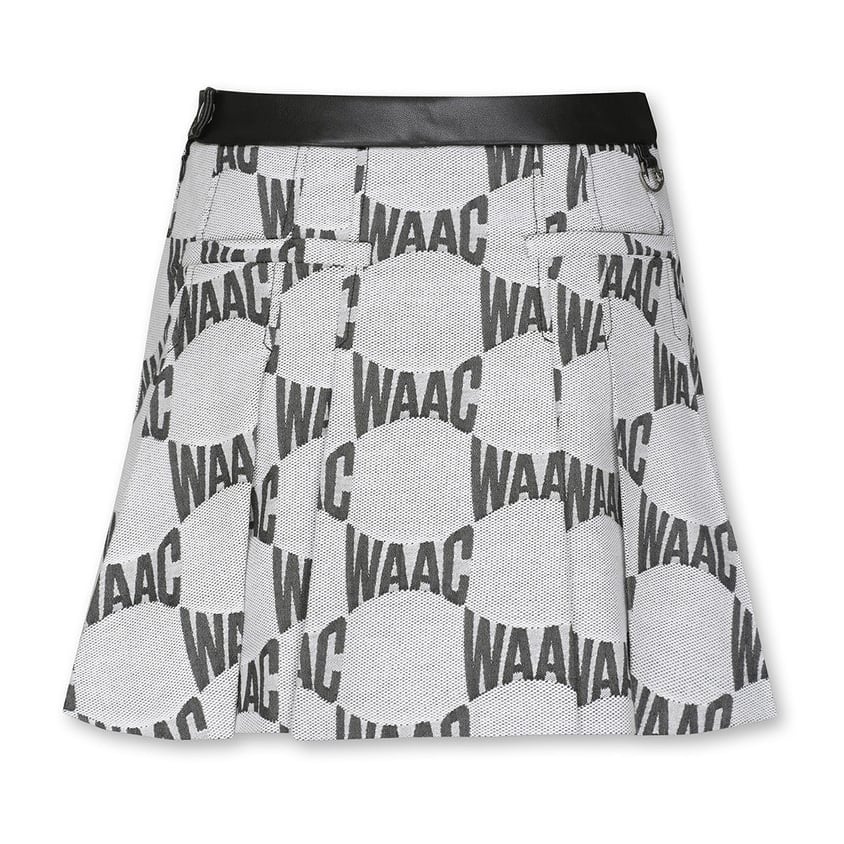 WOMENS モノグラムジャカードプリーツキュロットスカート/072324372