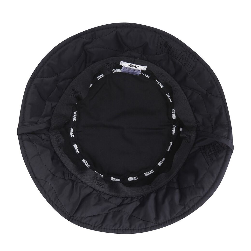 WOMEN ウェーブキルティングバケットハット