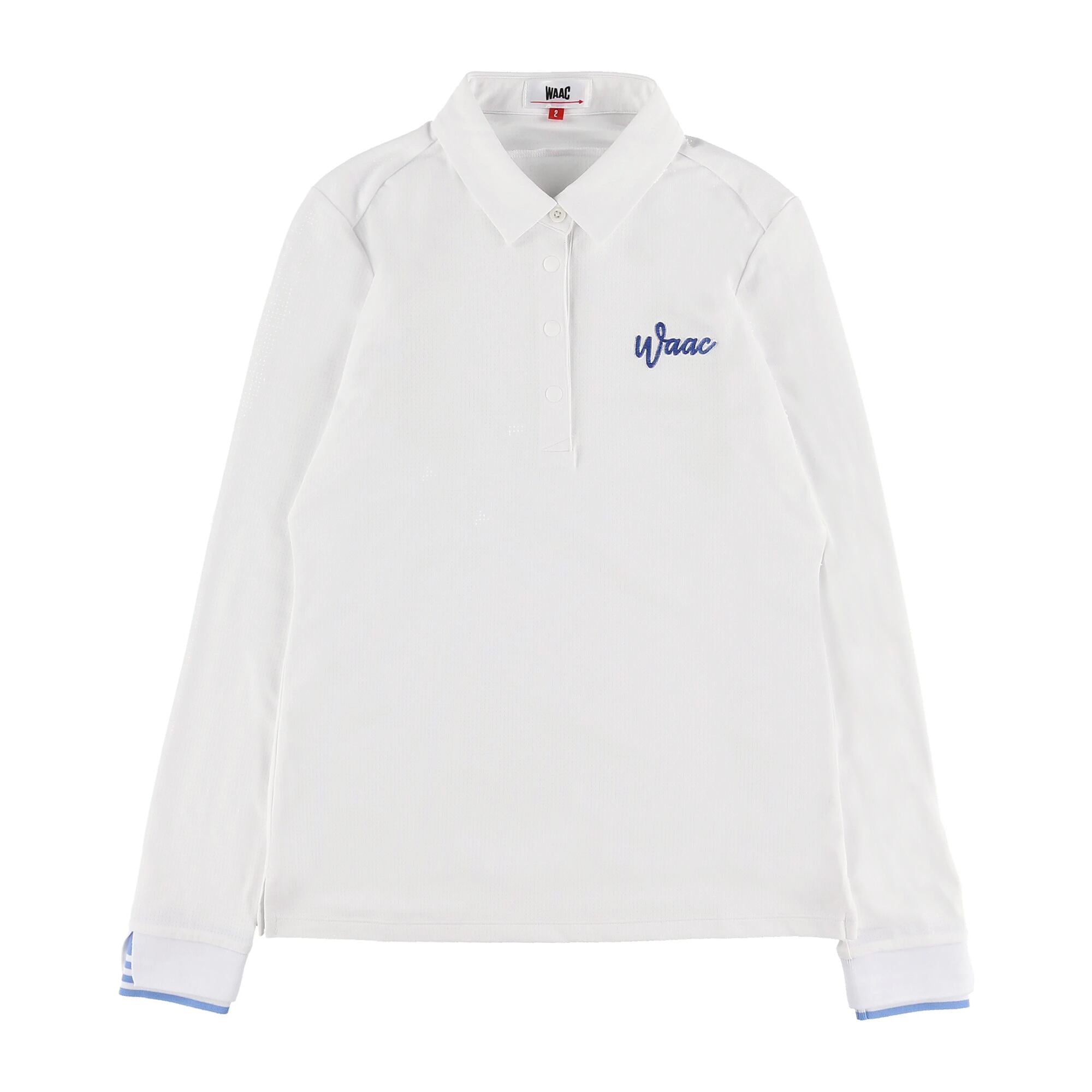 WOMEN ドットメッシュハーフ 長袖シャツ