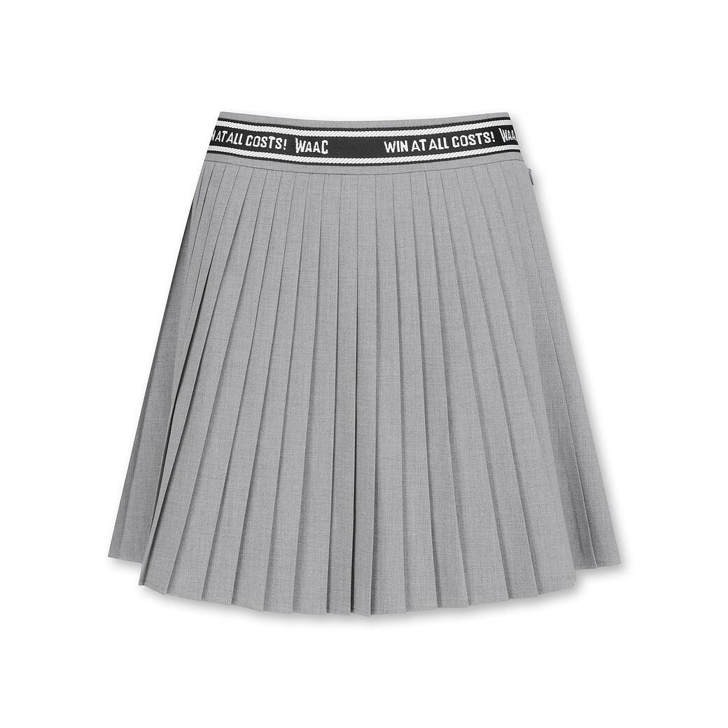 WOMEN バントプリーツキュロットスカート グレー