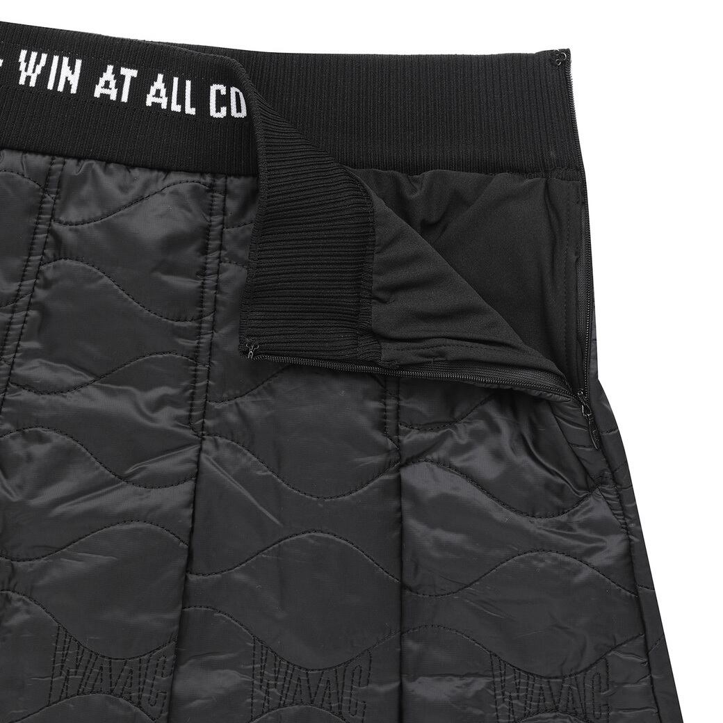 WOMEN パッド入り プリーツキュロットスカート