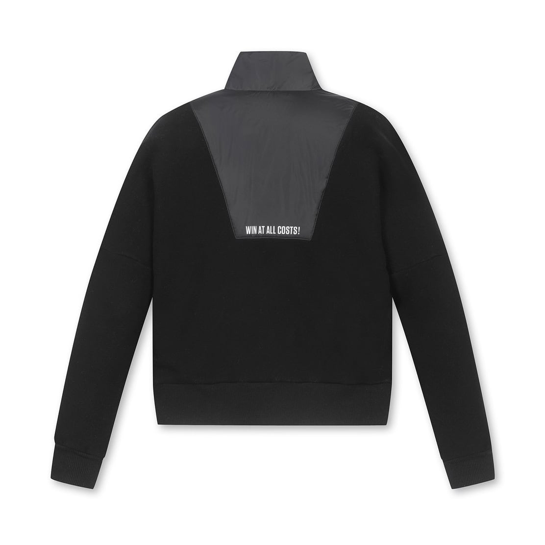 【防風加工】WOMENS ハイブリッドハーフジップアップブルゾン /072324073